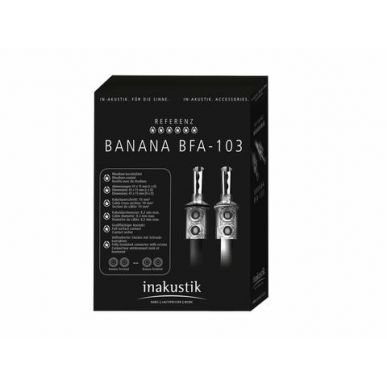 Акустические бананы Inakustik Referenz Banana BFA-103, 4 pc, 00719001